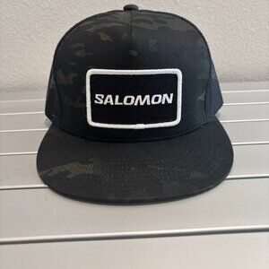 Salomon Cammo Flatbill Hat